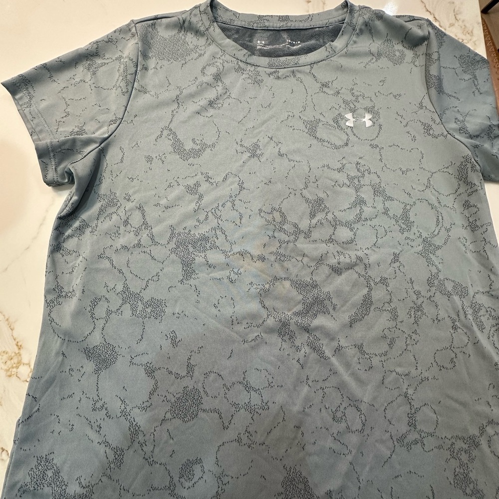 Under Armour Gray Patterned T-Shirt